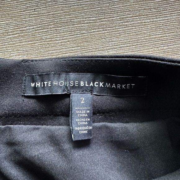 White House Black Market tweed Black brown Gray pencil Skirt - Picture 3 of 8